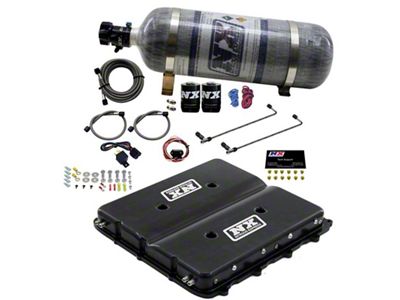 Nitrous Express Nitrous Kit w/Billet LT4 Supercharger Lid w/12lb Bottle - 20939-12