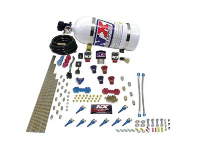 Nitrous Express Pro-Shk/Gas 2 Fuel 1 Supershark Solenoid Nitrous Kit - 92206-15
