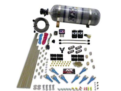 Nitrous Express Pro-Shk/Gas Nitrous Kit w/Composite Bottle - 90206-12