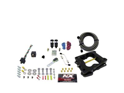 Nitrous Express Q-Jet/Holley Spread Bore Hitman Plus Nitrous Kit 50-200HP - 40081-00