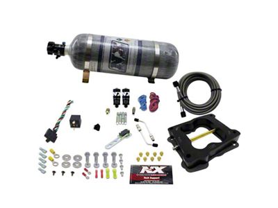 Nitrous Express Q-Jet/Holley Spread Bore Hitman Plus Nitrous Kit w/Composite - 40081-12