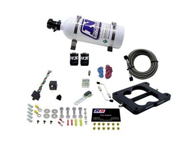 Nitrous Express Q-Jet/Holley Spread Bore Nitrous Kit 50-300HP w/5lb Bottle - 30080-05
