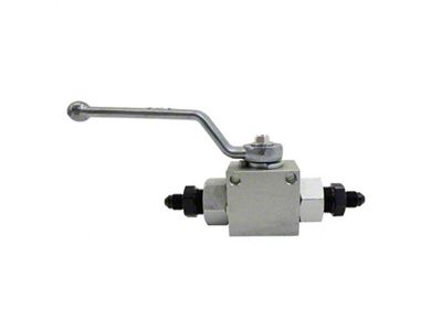 Nitrous Express Remote Shutoff Nitrous Valve 4AN Male Inlet and - 15158-4