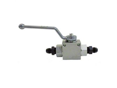 Nitrous Express Remote Shutoff Nitrous Valve 6AN Male Inlet and - 15158-6