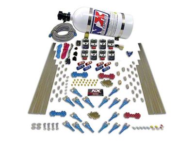 Nitrous Express Shark Dual Stage/Gas 16 Nozzles 8 Solenoids Nitrous - 90008-10