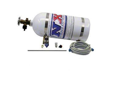 Nitrous Express Simulator Full Show Purge Kit Incl 10lb Bottle - 15599