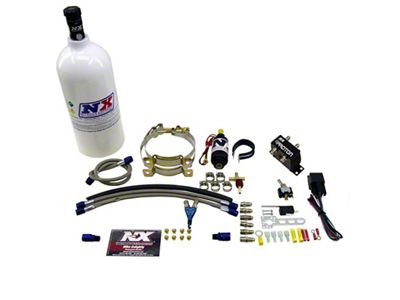 Nitrous Express Single Cyl Proton Nitrous Kit w/1.0lb Bottle - 61025-1.0P