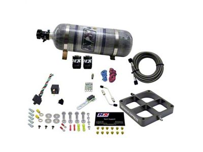Nitrous Express Single Entry Crossbar 8500 Based Throttle Body Nitrous - 63980-12