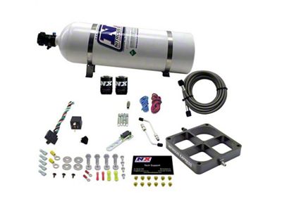 Nitrous Express Single Entry Crossbar 8500 Based Throttle Body Nitrous - 63980-15