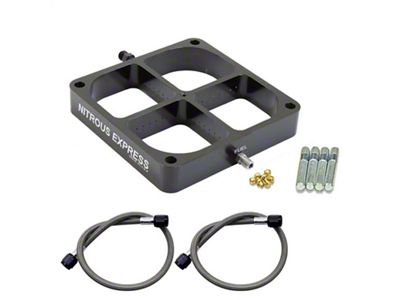 Nitrous Express Single Entry Crossbar 8500 Based Throttle Body Nitrous - NX639