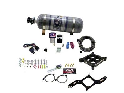 Nitrous Express Single Entry Crossbar RNC .178 4150 Flange Nitrous - 63940-12