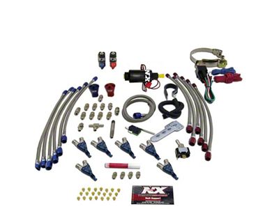 Nitrous Express Six Cyl Piranha Nitrous Kit w/o Bottle - 60066-00P