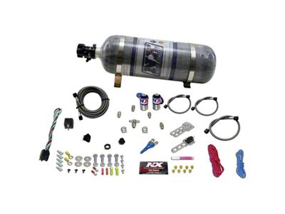 Nitrous Express Sub C Nitrous Kit 25-35-50HP w/Composite Bottle - 20916-12