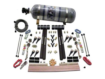 Nitrous Express SX2 Dual Stage 8 Solenoid /Gasoline Nitrous Kit - 90009-12