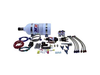 Nitrous Express Three Cyl Mainline Nitrous Kit w/2.5lb Bottle - 62027P