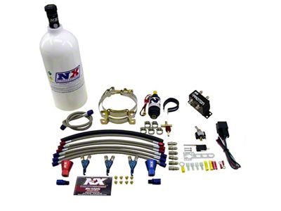 Nitrous Express Three Cyl Proton Nitrous Kit w/1.0lb Bottle - 61027-1.0P
