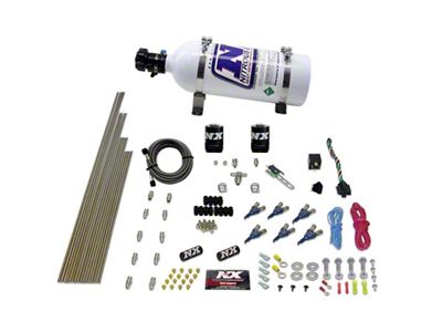 Nitrous Express V6AN Gasoline EFI Nitrous Kit 150-375HP w/5lb Bottle - 80006EFI-05