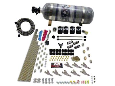 Nitrous Express Vortech Nozzle Nitrous Kit w/12lb Composite Bottle - 80016-12