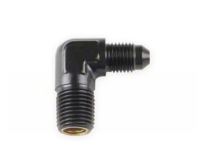 NOS Nitrous Filter High Pressure; N20 Filter; 1/4 in. NPT x -4AN; 90 deg.; Black; - 15562B