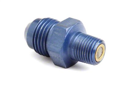 NOS Nitrous Filter High Pressure; N20 Filter; 1/8 in. NPT x -6AN; Blue; - 15568