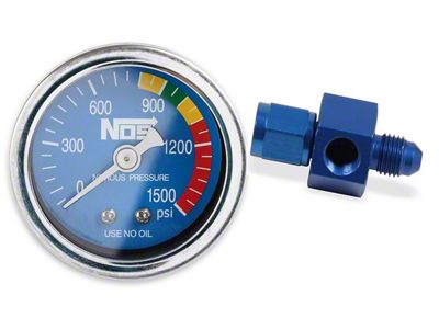 NOS Nitrous Oxide Pressure Gauge - 15920