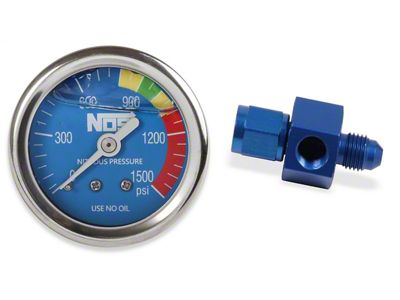 NOS Nitrous Oxide Pressure Gauge - 15936