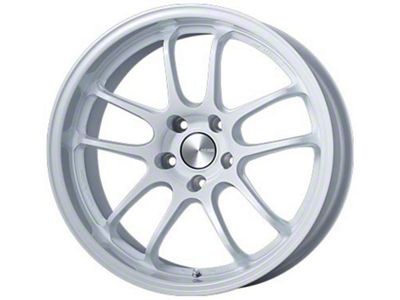 Enkei PF01EVO Pearl White Wheel; 18x10.5; 15mm Offset; 5x114.3mm Bolt Pattern; 75mm Hub Bore