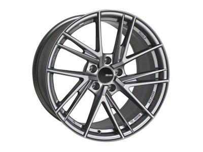 Enkei TD5 Storm Gray Wheel; 18x8; 25mm Offset; 5x114.3mm Bolt Pattern; 72.60mm Hub Bore