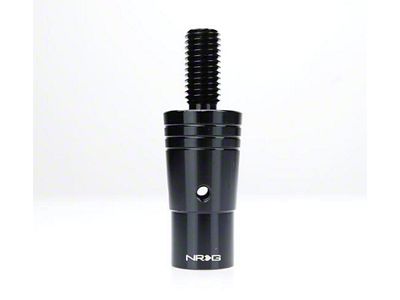 NRG Innovations 14mm Euro Aluminum Adapter w/ M10x1.5 Thread Pitch - SKA-014BK