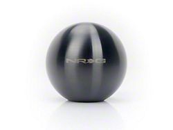 NRG Innovations Black Chrome Titanium Round Shifter Heavy Weight - SK-350BC