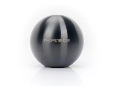 NRG Innovations Black Chrome Titanium Round Shifter Heavy Weight - SK-350BC