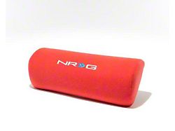 NRG Innovations Bucket Seat Extra Firm Half Moon Lumbar Support Red - SC-LC RD