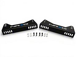 NRG Innovations Side Mount Seat Brackets and Hardware (Universal; Some Adaptation May Be Required)