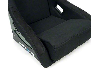 NRG Innovations Carbon Fiber Bucket Seat - Large - RSC-302CF/BL