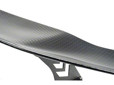 NRG Innovations Carbon Fiber Spoiler - Universal 69in. w/ Diamond Weave - CARB-A692