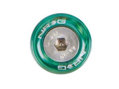 NRG Innovations Fender Washer Kit w/Rivets For Metal Green - Set - FW-110GN