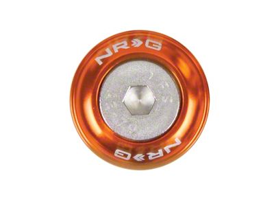 NRG Innovations Fender Washer Kit w/Rivets For Metal Orange - Set - FW-110OR