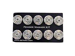 NRG Innovations M-Style Fender Washer Kit TI Series M6 Bolts For - FW-300SS