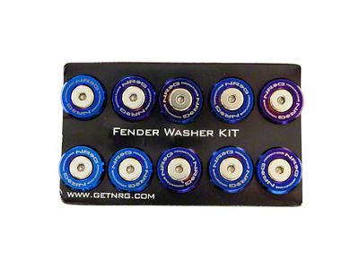 NRG Innovations M-Style Fender Washer Kit TI Series M6 Bolts For - FW-300TS