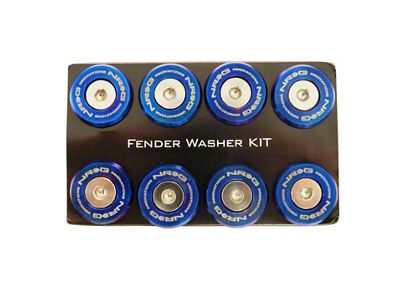 NRG Innovations M-Style Fender Washer Kit TI Series M6 Bolts For - FW-380TS