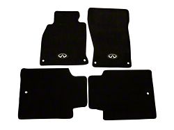 NRG Innovations Floor Mats - 13+ Infinity Q70 w/ Emblem - FMR-610