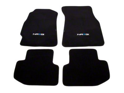 NRG Innovations Floor Mats - 94-01 Acura Integra DC2 Logo - FMR-210