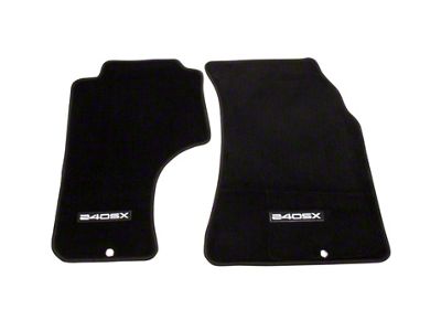 NRG Innovations Floor Mats - 89-98 Nissan 240SX 240SX Logo - FMR-240