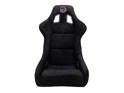 NRG Innovations FRP Bucket Seat PRISMA Edition - Large - FRP-302BK-PRISMA