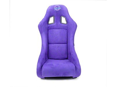 NRG Innovations FRP Bucket Seat PRISMA Edition w/ Pearlized Back Purple - FRP-303PP-PRISMA