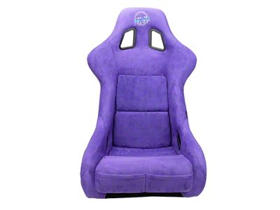 NRG Innovations FRP Bucket Seat PRISMA Edition W/ pearlized Back Purple - FRP-302PP-PRISMA