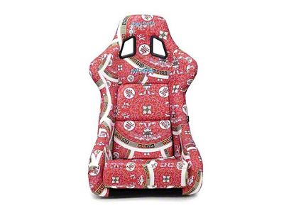 NRG Innovations FRP Bucket Seat PRISMA Oriental Longivity Plate Edition W/ - FRP-302-DYNASTY