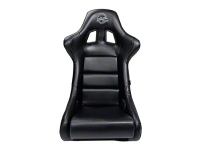 NRG Innovations FRP Bucket Seat w/ Water Resistant Vinyl Material- Medium - FRP-310GY-SHIELD