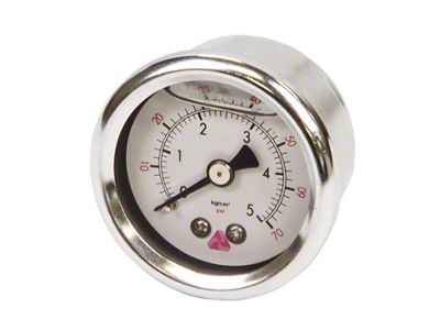NRG Innovations Fuel Pressure Gauge 70 PSI - TN - FRG-110G