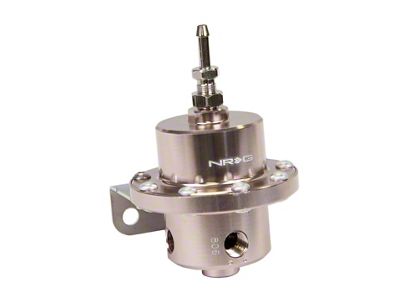 NRG Innovations Double Diaphragm Fuel Regulator - Titanium - FRG-200TI